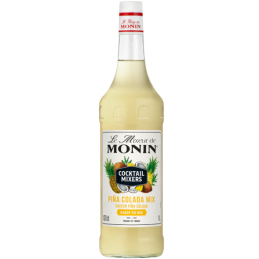 op. 1l Pina Colada Mix Le Mixeur de Monin - gotowa baza koktajlowa - szklana butelka