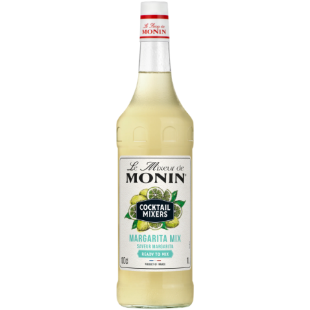 op. 1l Margarita Mix Le Mixeur de Monin - gotowa baza koktajlowa - szklana butelka