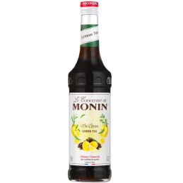 op. 0.7 l Syrop bazowy o smaku herbaty cytrynowej - Lemon Tea Le Concentré de Monin - szklana butelka
