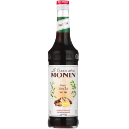 op. 0.7 l Syrop bazowy o smaku herbaty z przyprawami korzennymi - Chai Tea Le Concentré de Monin - szklana butelka