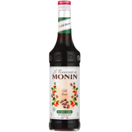 op. 0.7 l Koncentrat do napojów na bazie macerowanej kawy - Cold Brew Le Concentré de Monin - szklana butelka