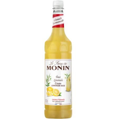 op. 1l Syrop bazowy do lemoniady - Cloudy Lemonade Base Le Concentré de Monin - plastikowa butelka