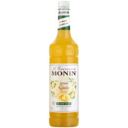 op. 1l Koncentrat do lemoniady cytrynowej bez dodatku cukru - Lemon Rantcho Le Concentré de Monin - plastikowa butelka