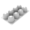 Harmony 150 Silikomart - forma silikonowa do monoporcji - śr. 60 x wys. 67 mm / poj. 150 ml x 8 porcji