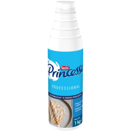 op. 1 kg Sos Princessa Nestle Professional - polewa o smaku kultowego batona z chrupkami ryżowymi i kawałkami karmelu