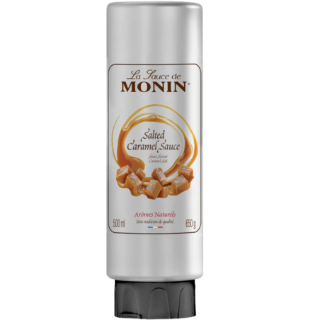 op. 0.5 l Salted Caramel La Sauce de MONIN - kremowy sos o smaku słonego karmelu