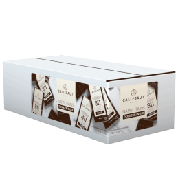 op. 75 szt. Mini tabliczki z ciemnej czekolady o zaw. 54.5% kakao - Napolitains N°811 Callebaut - nr. kat. CHD-NA-20762E1-999
