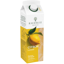 op. 1 kg Cytryna - RAVIFRUIT - pasteryzowany przecier owocowy - nowe opakowanie produktu
