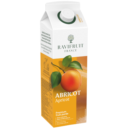 op. 1 kg Morela - RAVIFRUIT - pasteryzowany przecier owocowy - nowe opakowanie produktu