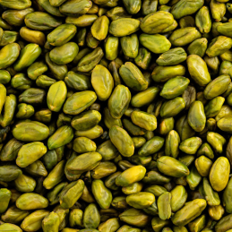 op. 1 kg Zielona Pistacja Surowa - całe blanszowane orzechy pistacjowe o intensywnie zielonej barwie