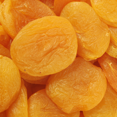 op. 1 kg Morele suszone - całe suszone owoce bez pestek - jasnopomarańczowa barwa