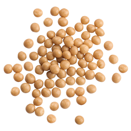 op. 0.5 kg Chrupiące kuleczki ryżowe w polewie o smaku karmelowym - posypka dekoracyjna o śr. 4 mm