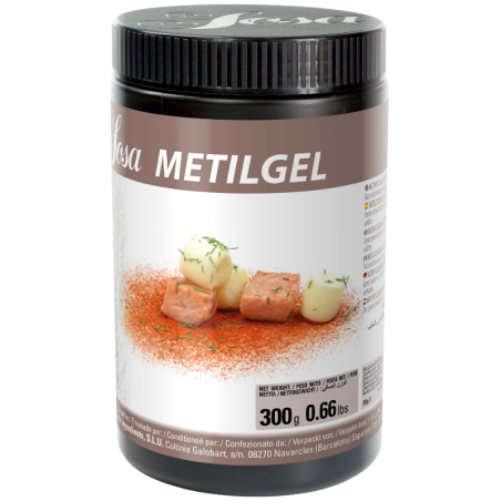 op. 300 g Metilgel - metyloceluloza w proszku (E461) substancja zagęszczająca - nr. kat. 41395 Sosa Ingredients