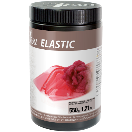 op. 550 g Elastic - proszek żelujący pochodzenia roślinnego do elastycznych galaretek - nr. kat. 49570 Sosa Ingredients