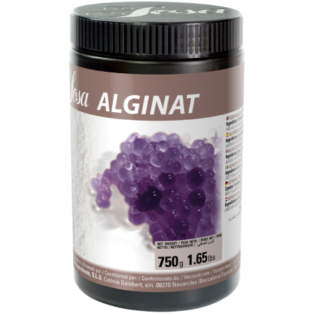 op. 750 g Alginat - alginian sodu (E401) składnik do procesu sferyfikacji - nr. kat. 50054 Sosa Ingredients