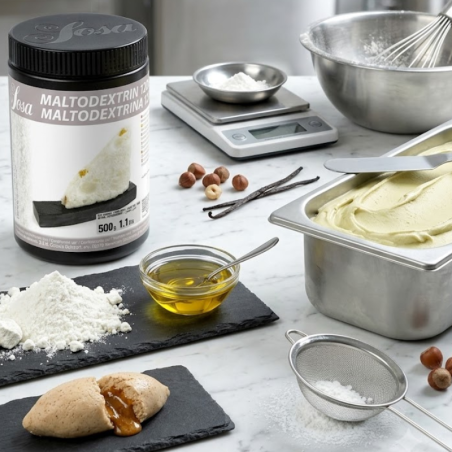 op. 500 g Maltodekstryna kukurydziana 12DE - funkcjonalny dodatek do lodów i cukiernictwa - Sosa Ingredients