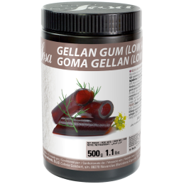 op. 500 g Guma Gellan - funkcjonalny dodatek spożywczy - żelujący i zagęszczający - nr. kat. 48690 Sosa Ingredients