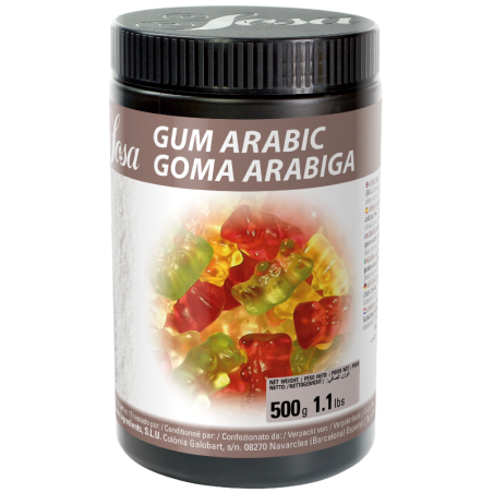 op. 500 g Guma Arabska - funkcjonalny dodatek spożywczy pochodzenia naturalnego - nr. kat. 40414 Sosa Ingredients