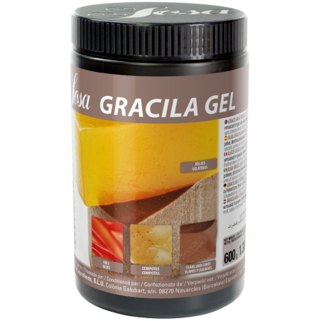 op. 600 g Gracila Gel - czerwone wodorosty w proszku - substancja zagęszczająca i żelująca - nr. kat. 43201 Sosa Ingredients