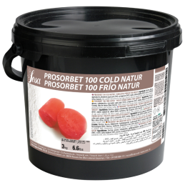 op. 3 kg Prosorbet 100 Cold Natur - mieszanka do stabilizowania sorbetów - do stosowania na zimno