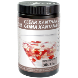 op. 500 g Guma Ksantanowa (E415) o maksymalnej przezroczystości - Goma Xantana Clear - nr. kat. 41385 Sosa Ingredients