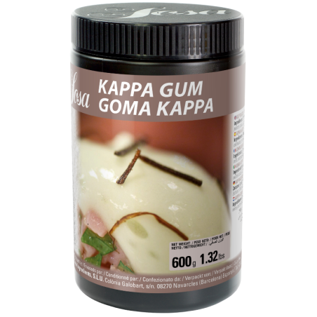 op. 600 g Guma Kappa (E407) karagen w proszku - funkcjonalny dodatek spożywczy - nr. kat. 40394 Sosa Ingredients