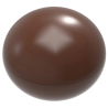 CW2458 Półkula - Chocolate World - forma z poliwęglanu do pralin - śr. 35 x wys. 15.5 mm / poj. 12.5 g x 28 pralin