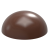 CW2458 Półkula - Chocolate World - forma z poliwęglanu do pralin - śr. 35 x wys. 15.5 mm / poj. 12.5 g x 28 pralin