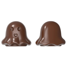 CW12197 Duch - forma z poliwęglanu do pralin - dł. 26 x szer. 30 x wys. 25 mm / poj. 24 g x 12 pralin - Chocolate World
