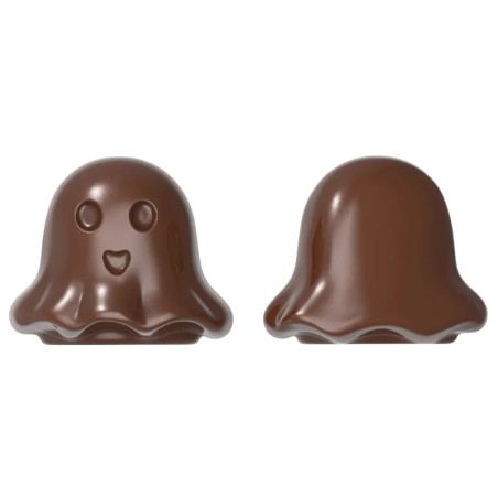 CW12197 Duch - forma z poliwęglanu do pralin - dł. 26 x szer. 30 x wys. 25 mm / poj. 24 g x 12 pralin - Chocolate World