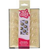 op. 20 szt. Duchy w czterech wzorach - zestaw gotowych dekoracji czekoladowych na Halloween - nr. kat. F50725 Fun Cakes