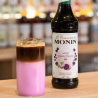 op. 0.7 l Syrop o smaku pochrzynu fioletowego - Ube Le Concentré de Monin - szklana butelka