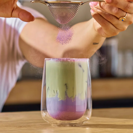 op. 0.7 l Syrop o smaku pochrzynu fioletowego - Ube Le Concentré de Monin - szklana butelka