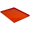 dł. 480 x szer. 280 x wys. 20 mm - forma silikonowa z rantem do wypieku rolady biszkoptowej - TAPIS ROULADE 08 GN 1/1 Silikomart