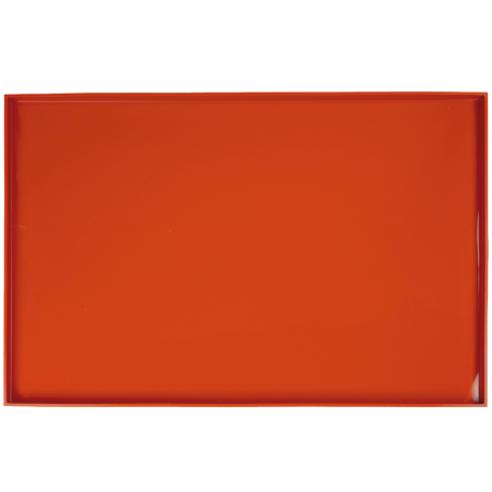 dł. 480 x szer. 280 x wys. 10 mm - forma silikonowa z rantem do wypieku rolady biszkoptowej - TAPIS ROULADE 07 GN 1/1 Silikomart