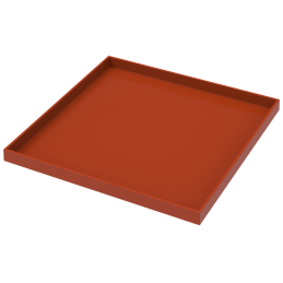 dł. 325 x szer. 325 x wys. 20 mm - forma silikonowa z rantem do wypieku rolady biszkoptowej - TAPIS ROULADE 06 Silikomart