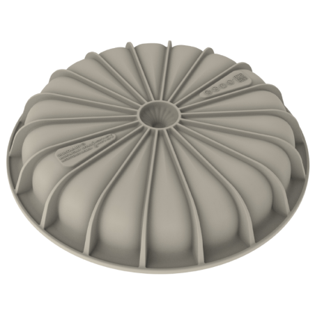 Maggie 1400 Silikomart - forma silikonowa do tortów musowych i deserów mrożonych - śr. 200 x wys. 52 mm / poj. 1400 ml