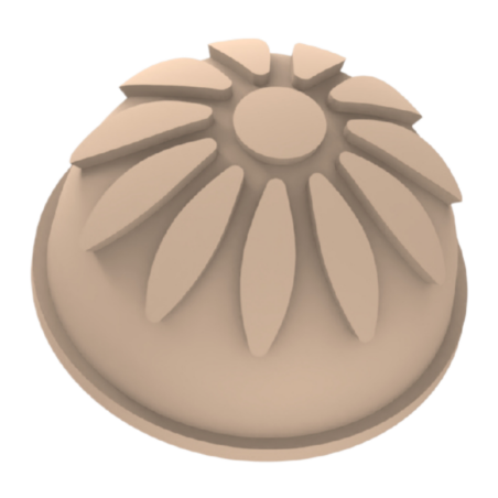 Choco Stamp D Natura - Silikomart - egzotyczne stemple silikonowe do dekorowania pralin