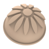 Choco Stamp D Natura - Silikomart - egzotyczne stemple silikonowe do dekorowania pralin