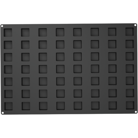 SQ100 Cubo Silikomart - cukiernicza forma silikonowa - kostki - dł. 35 x wys. 35 mm / poj. 40 ml x 56 porcji