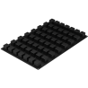 SQ100 Cubo Silikomart - cukiernicza forma silikonowa - kostki - dł. 35 x wys. 35 mm / poj. 40 ml x 56 porcji