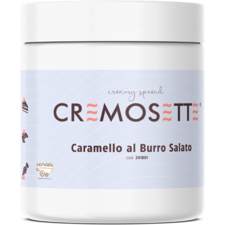 Poglądowa grafika produktu - Cremosette Caramello al Burro Salato, krem do nadziewania - Cukieteria.pl