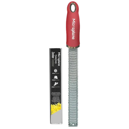 Czerwona tarka ręczna - Premium Zester Classic Series Microplane - pomegranate red nr. kat. 46127