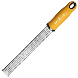Musztardowa tarka ręczna - Premium Zester Classic Series Microplane - mustard yellow nr. kat. 46623