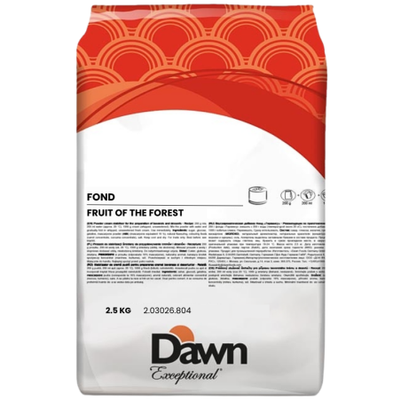 op. 2.5 kg Owoce leśne stabilizator do świeżej śmietany - Fond Forest Fruits Dawn Exceptional - nr. kat. 2.03026.804