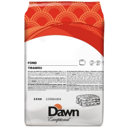 op. 2.5 kg Tiramisu stabilizator do świeżej śmietany - Fond Tiramisu Dawn Exceptional - nr. kat. 2.03584.804