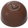 CW12202 Christmas - forma z poliwęglanu do pralin - śr. 30 x wys. 19 mm / poj. 12 g x 21 pralin - Chocolate World