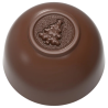 CW12202 Christmas - forma z poliwęglanu do pralin - śr. 30 x wys. 19 mm / poj. 12 g x 21 pralin - Chocolate World