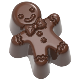 CW12201 Pan Ciastek - forma z poliwęglanu do pralin - dł. 36 x szer. 28 x wys. 18 mm / poj. 11 g x 21 pralin - Chocolate World