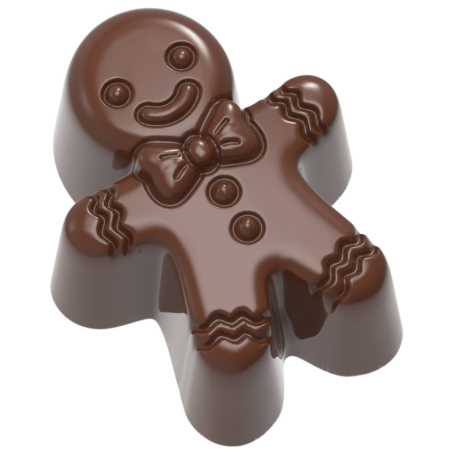 CW12201 Pan Ciastek - forma z poliwęglanu do pralin - dł. 36 x szer. 28 x wys. 18 mm / poj. 11 g x 21 pralin - Chocolate World